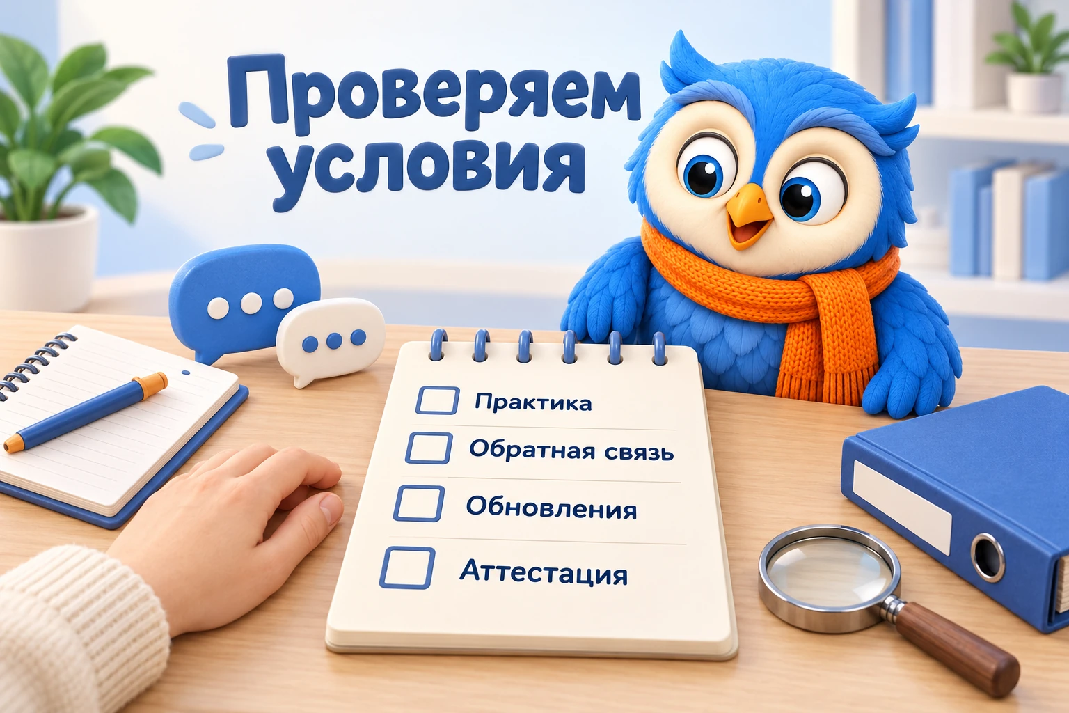 Вопросы о практике и аттестации перед выбором курса