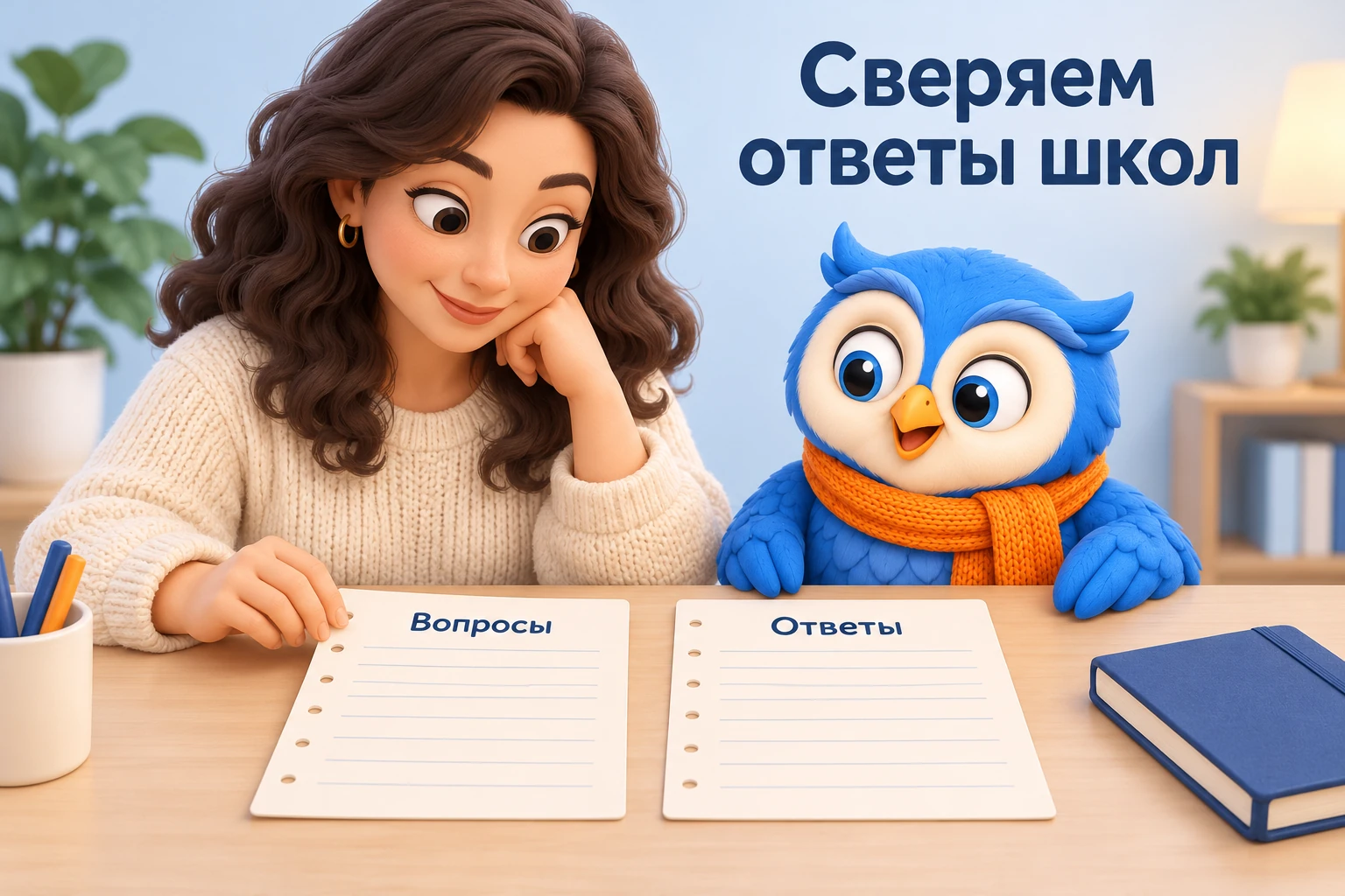 Сверка программы обучения с ответами школы